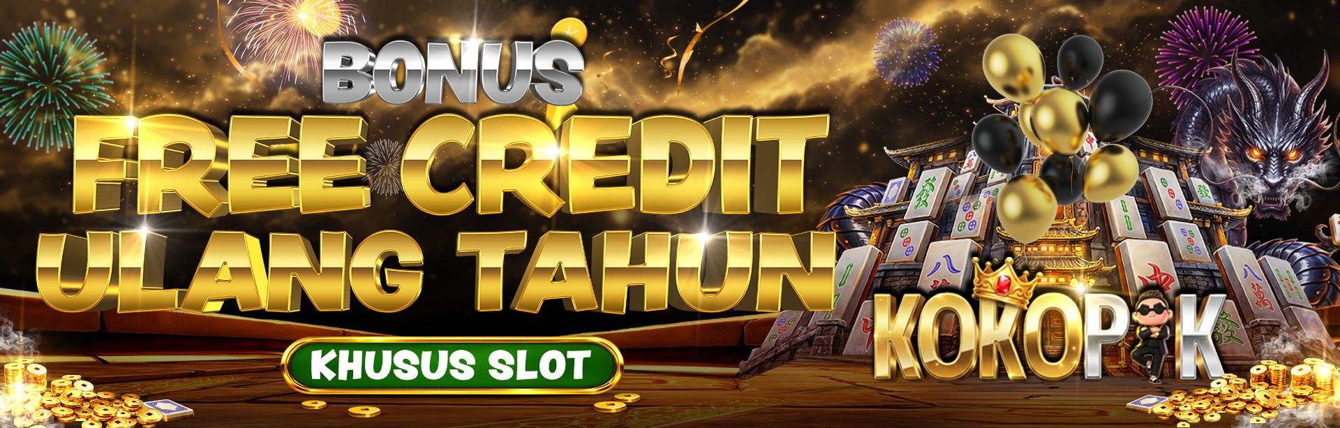 FREE CREDIT ULANG TAHUN